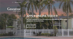 Desktop Screenshot of mygreentreeapartments.com